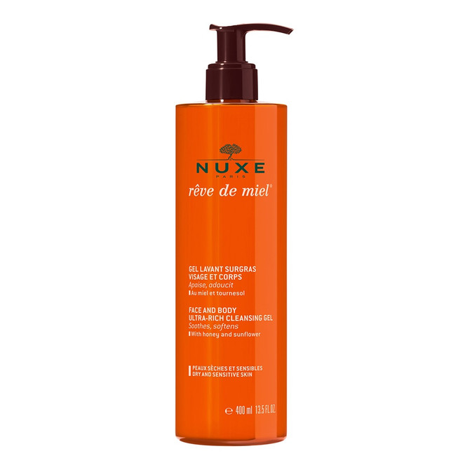 NUXE Rêve de Miel® Face and Body Ultra-Rich Cleansing Gel 