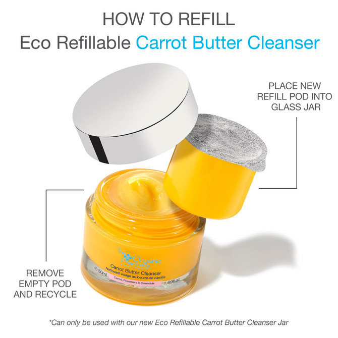 The Organic Pharmacy Eco Refillable Carrot Butter Cleanser Refill