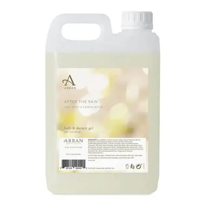 Arran Sense of Scotland After the Rain Bath & Shower Gel 2 Litre Refill 
