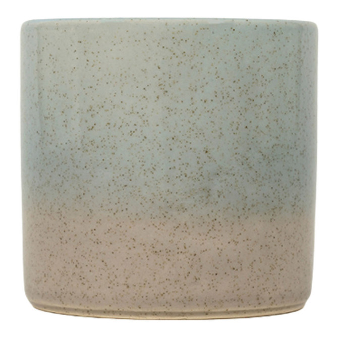St Eval Wild Gorse Sea & Shore Light Blue Pot