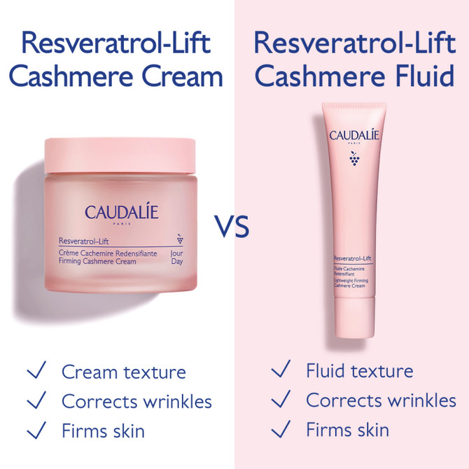 Caudalie Resveratrol Lift Retinol Alternative Firming Refillable Cashmere Moisturiser 50ml