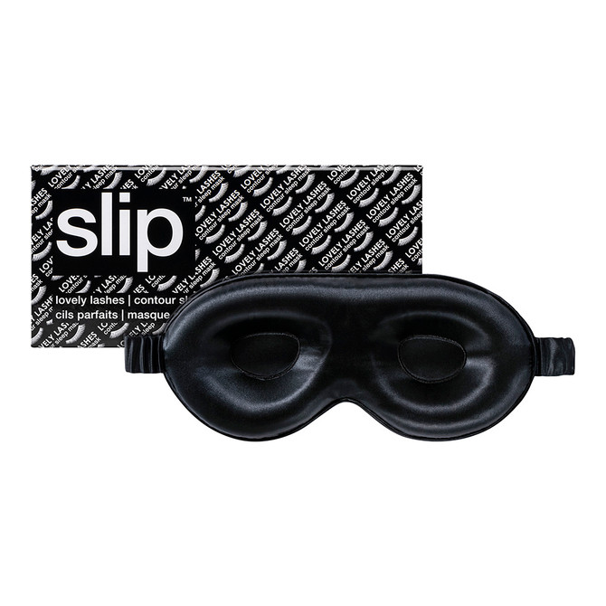Slip Silk Contour Sleep Mask Black