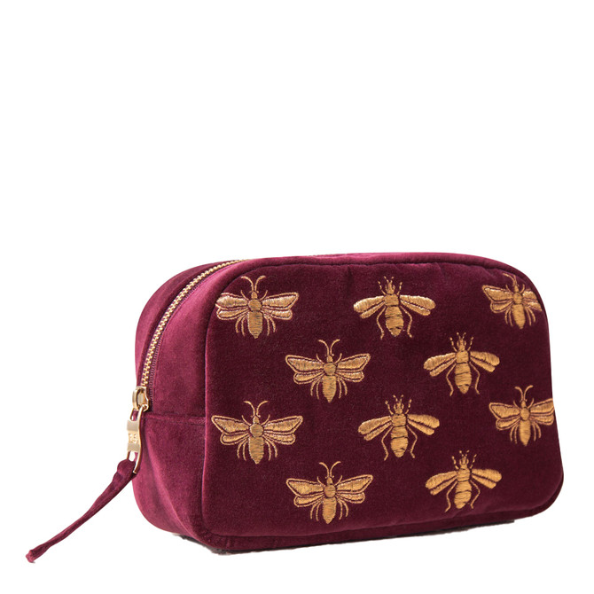 Elizabeth Scarlett Honey Bee Makeup Bag | Bath & Unwind | Official