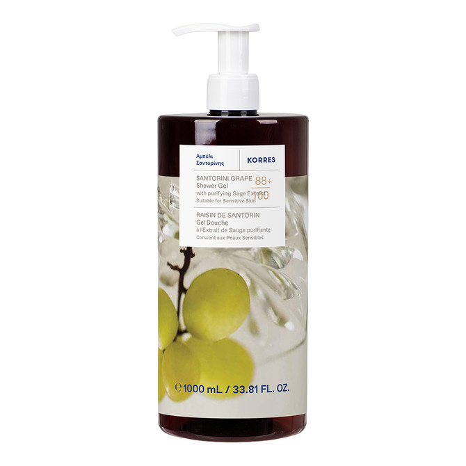 KORRES Santorini Grape Shower Gel 1L