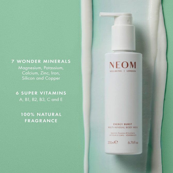 Neom Energy Burst Multi-Mineral Body Milk