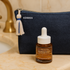 Korres Black Pine Booster travel size plus Washbag
