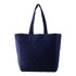 Elizabeth Scarlett Rose Navy Velvet Tote