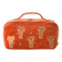 Elizabeth Scarlett Golden Elephants Open Flat Makeup Bag Elizabeth Scarlett Golden Elephants Open Flat Makeup Bag