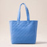 Elizabeth Scarlett Turtle Conservation Caribbean Blue Velvet Tote Bag