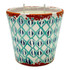 Wax Design Rhombus Ceramic Candle 12cm - Jade Green