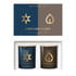 SKANDINAVISK EVENING GLOW Scented Candle Gift Set
