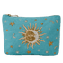 Elizabeth Scarlett Turquoise Sun & Moon Makeup Bag