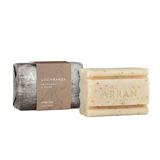 Lochranza (Bay Citrus) for Men Exfoliating Bar Soap, Luxury, all natural mens  soap