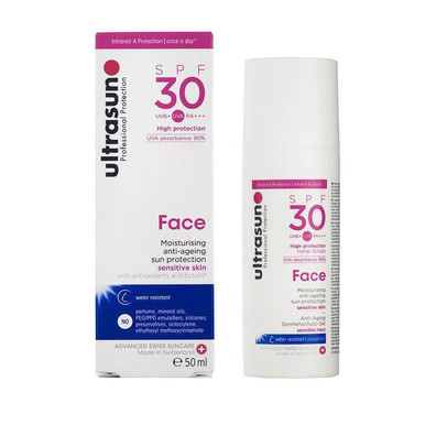 Ultrasun Face SPF30 50ml | Bath & Unwind | Official Stockist