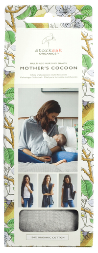 【お買い得!】 Cocoon Mothers storksak Grey Official | Unwind & Bath | Marl Clothing