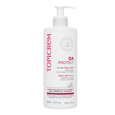 Topicrem DA Emollient Balm 500ml | Bath & Unwind | Official Stockist