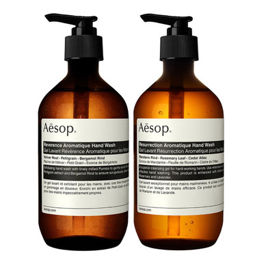 Aesop (Worth £81) Resurrection & Reverance Hand Wash Duo | Bath