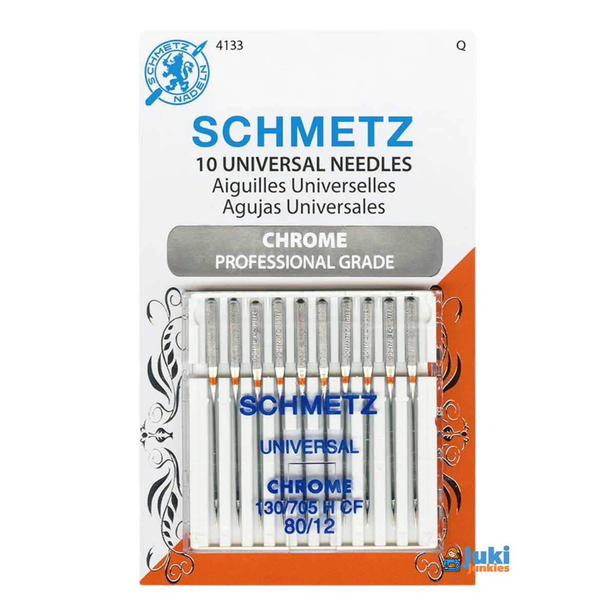 Schmetz Universal Chrome Needles 10 Pack