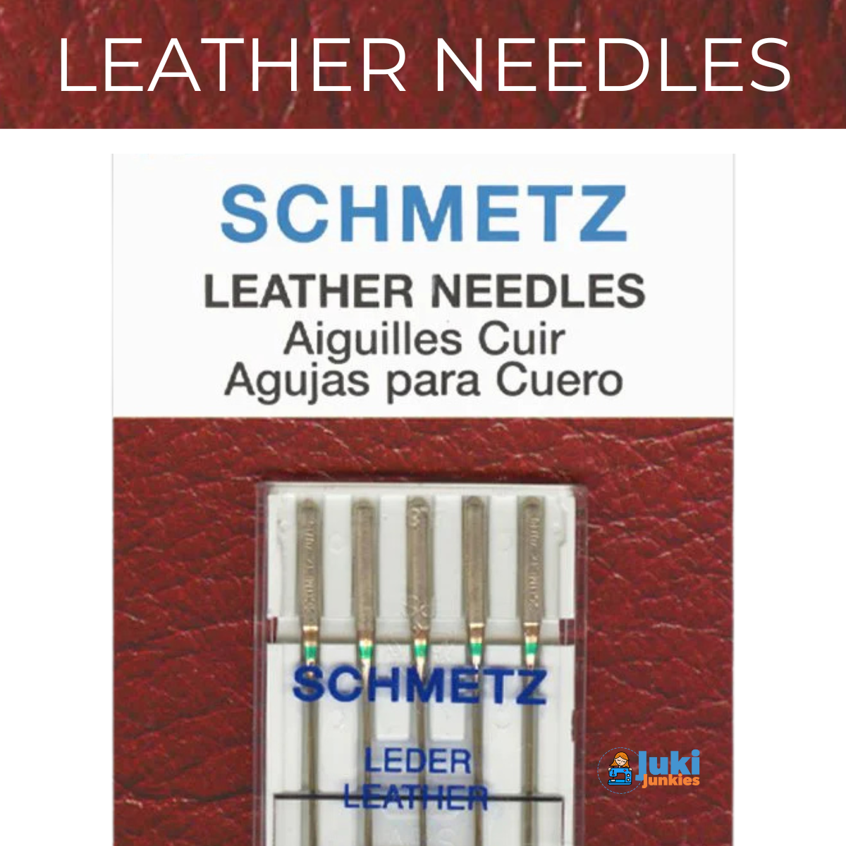 Schmetz Leather Needles 5 Pack
