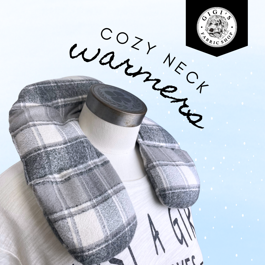 FREE Template Only for Cozy Neck Warmer PDF - Juki Junkies