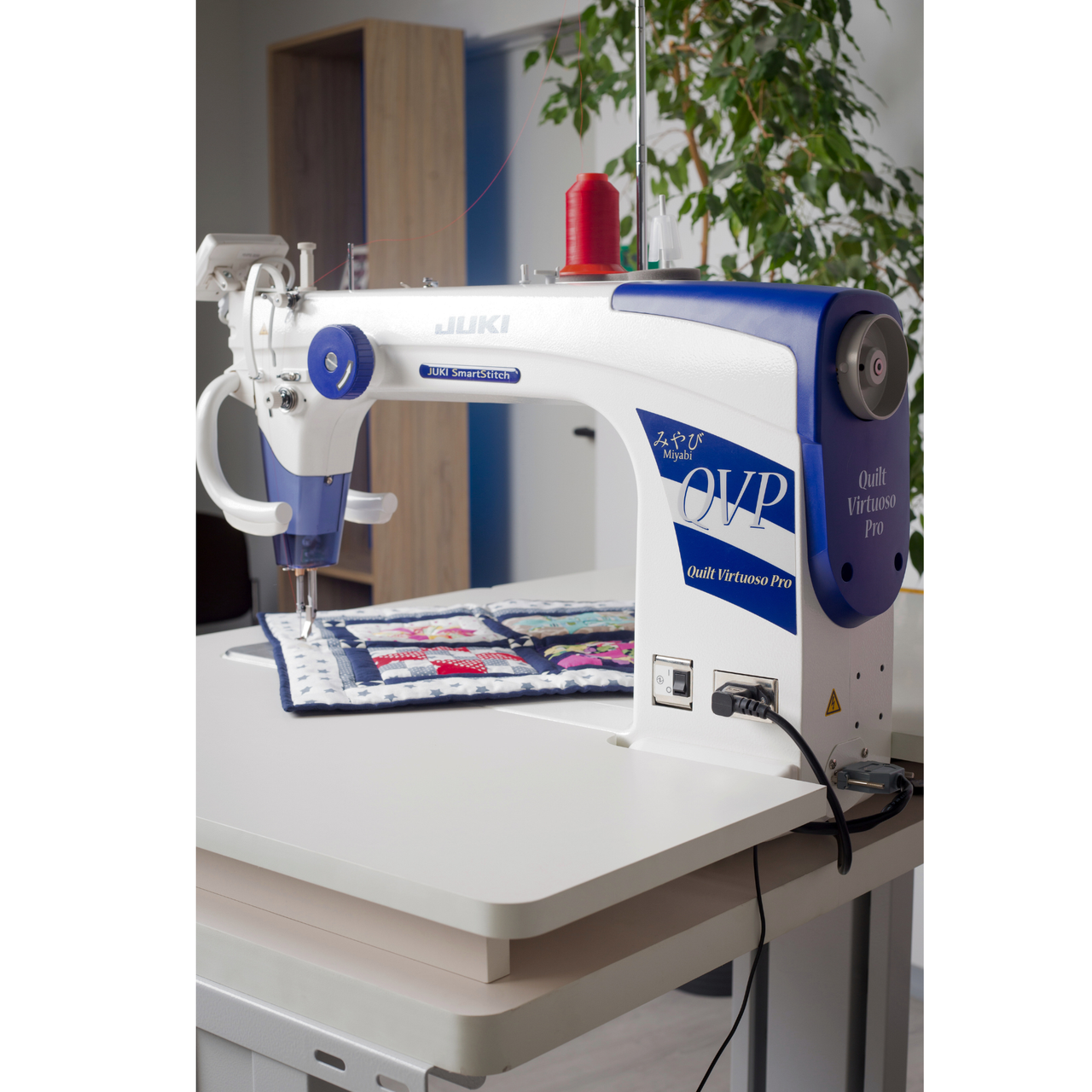 Juki Miyabi J-350QVP S Sit Down Longarm Quilting Machine