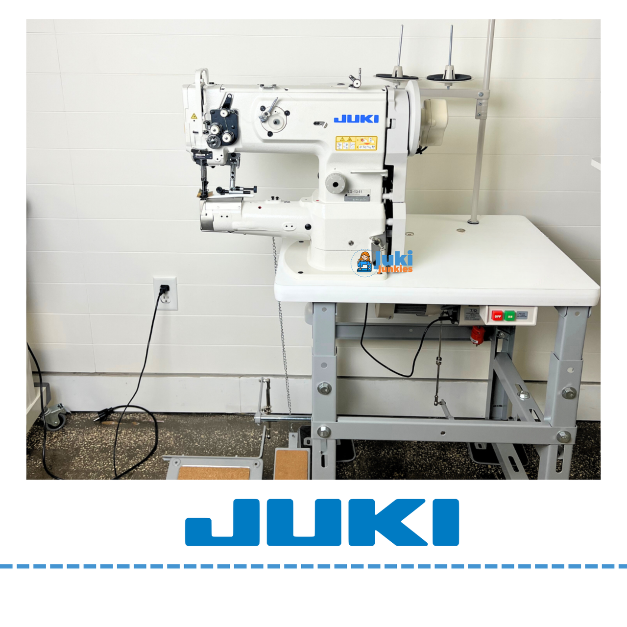 Juki LS-1341 Cylinder Bed Industrial Sewing Machine With Servo