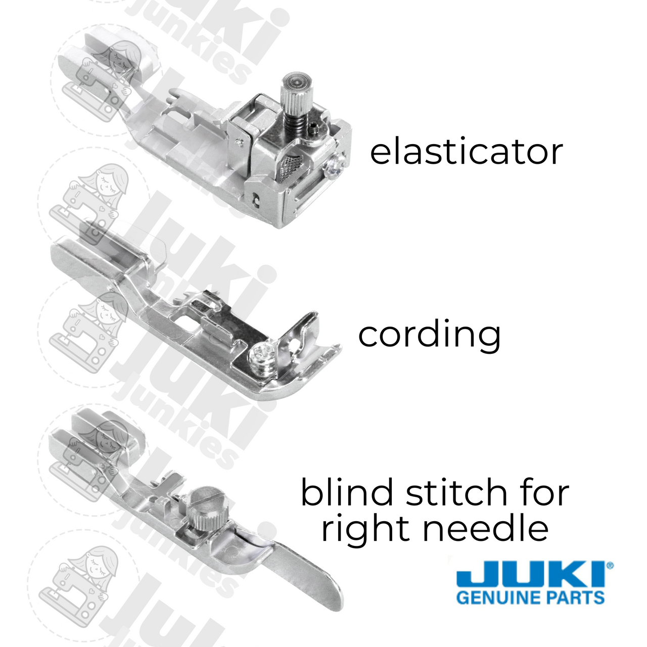 8pc Attachment Set for Juki Sergers