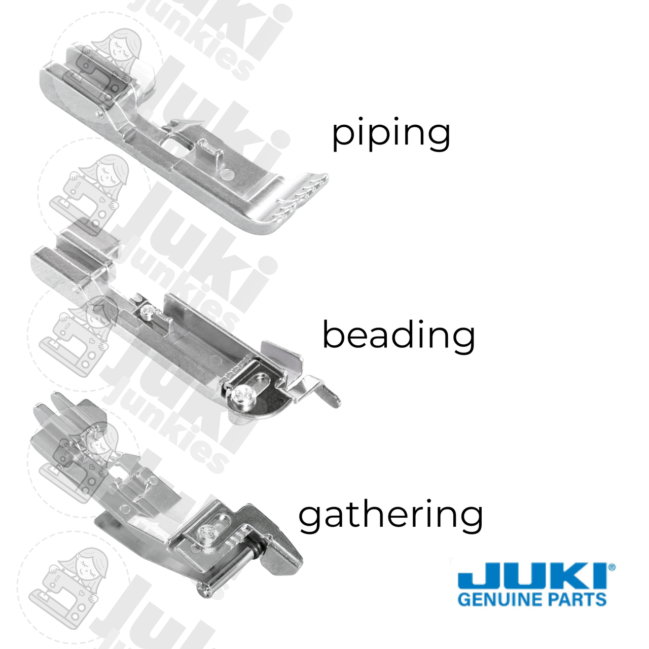 6pc Attachment Set for Juki Sergers