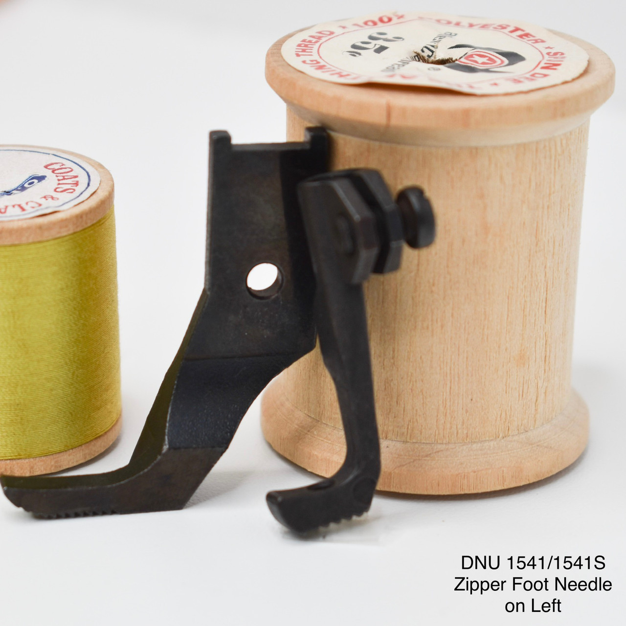 Left Zipper Foot with Teeth Presser Foot Set for Juki DNU-1541/ LU