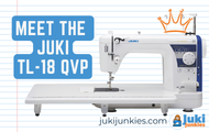 Meet the Juki TL-18 QVP Straight Stitch Sewing Machine