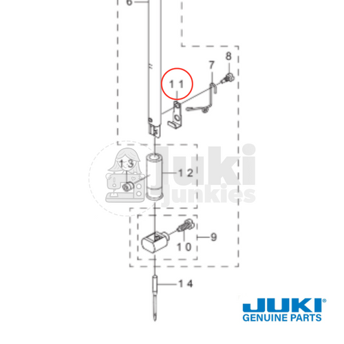 Needle Mis-Insert Prevention Plate for Juki TL Machines #A1402096000A