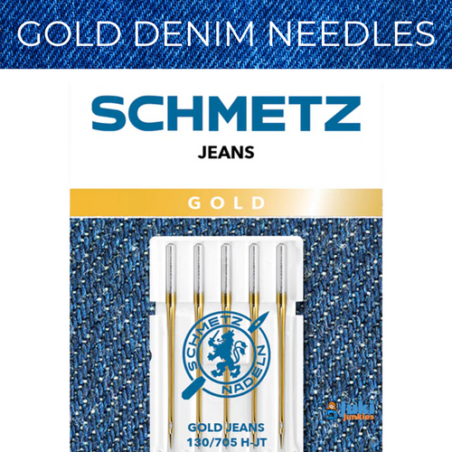 Schmetz Gold Jeans/Denim Needles 5 Pack