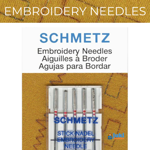 Schmetz Embroidery Needles 5 Pack