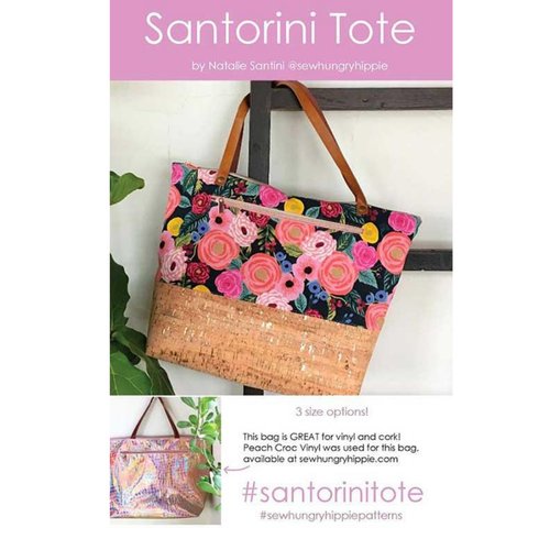 Santorini Tote by Sew Hungry Hippie