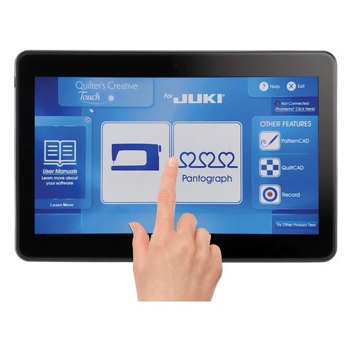 Quilter's Creative Touch Software for Juki J-350 QVP