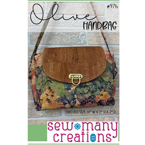 Olive Handbag by Sew Many Creations