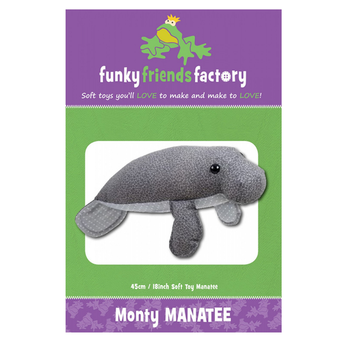 Monty The Manatee by Funky Friends Factory