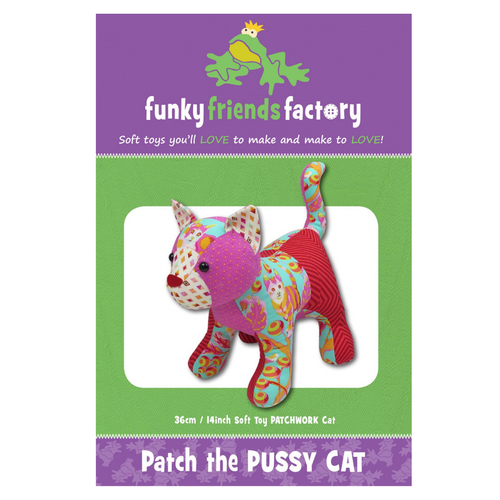 Patch the Pussy Cat by Funky Friends Factory