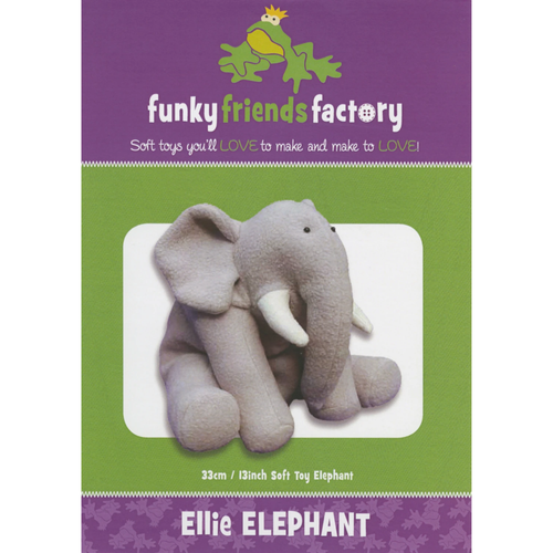 Cover for Ellie Elephant Pattern by Funky Friends Factory