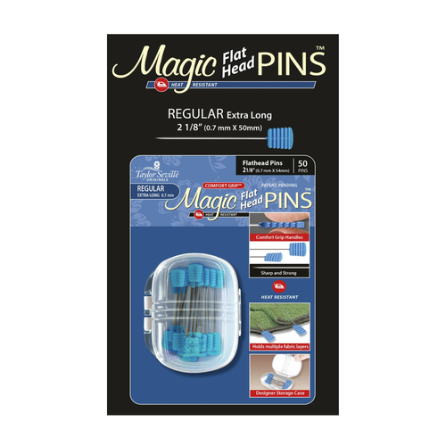 Magic Pins Flat Head Regular 50pc