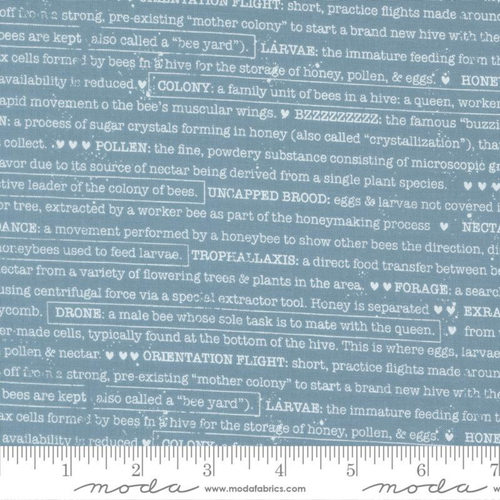 Sky Text - Wild Honey Yardage