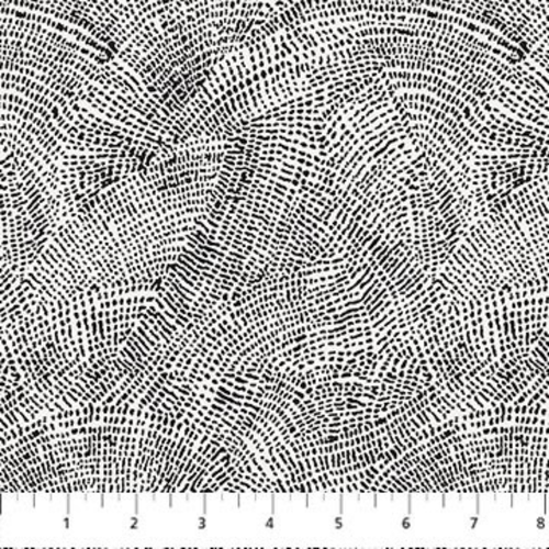 Texture in Black - Ink & Earth Yardage
