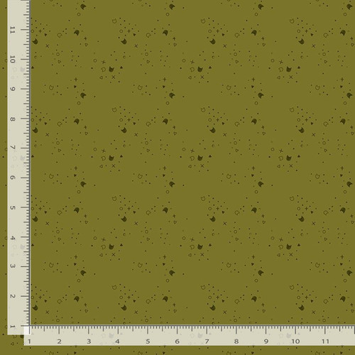 Kitty Litter - Avocado Yardage