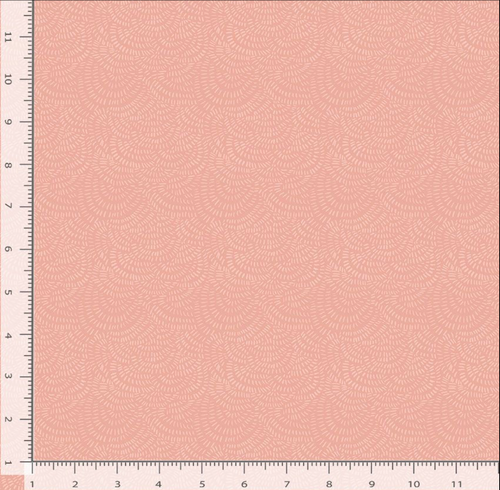 Crimp in Peach Yardage