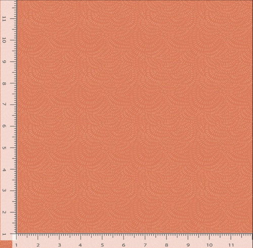 Crimp in Ember Yardage