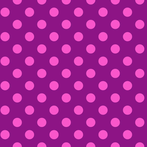 Pom Pom in Foxglove Yardage