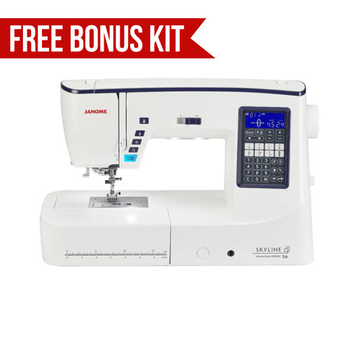 Janome Skyline S6 Anniversary Edition Sewing Machine
