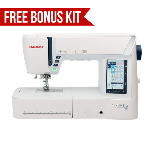 Janome Skyline S7 Anniversary Edition Sewing Machine