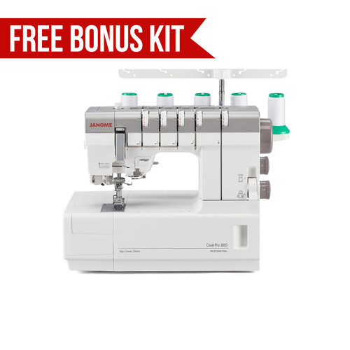 Janome CoverPro 3000 Professional Coverstitch Machine