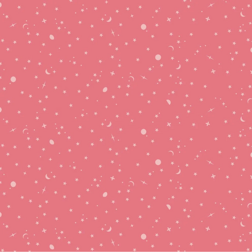 Space Sprinkles in Sunburn - True Colors Yardage